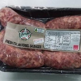 Italian Pork & Fennel Sausages - Borgo